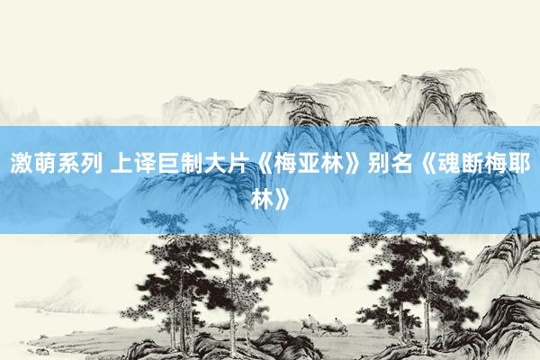 激萌系列 上译巨制大片《梅亚林》别名《魂断梅耶林》